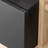 Obrazek Meblościanka Silk 3 Rzs Sk3 Dąb Ribbeck/Czarny