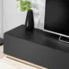 Obrazek Meblościanka Silk 3 Rzs Sk3 Dąb Ribbeck/Czarny