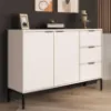 Obrazek Komoda Austin biały/czarny