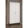Obrazek Szafa Austin biały/czarny