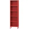 Obrazek Regał Metalowy Wysoki Mario Modern Red