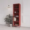 Obrazek Regał Metalowy Wysoki Mario Modern Red