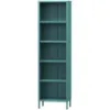 Obrazek Regał Metalowy Wysoki Mario Modern Sea Green