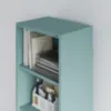 Obrazek Regał Metalowy Wysoki Mario Modern Sea Green