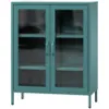 Obrazek Witryna Metalowa Gina Modern Sea Green