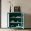 Obrazek Witryna Metalowa Gina Modern Sea Green