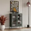 Obrazek Witryna Metalowa Gina Modern Bottle Green