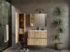 Obrazek Szafka pod umywalkę Trigo 80 2S dąb evoke