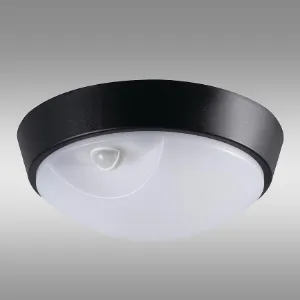 Obrazek Plafon CHIR LED 14W 66306 Z CZUJNIKIEM RUCHU BLACK IP65 PL1