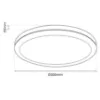 Obrazek Plafon MAQ ML1781 24W CCT WOOD PL