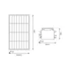 Obrazek Zestaw balkonowy fotowoltaika 800W EK0929
