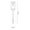 Obrazek Lampa Solarna EKO1454 Path 3000K 2szt