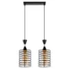 Obrazek Lampa Drut 3 W-3991/2 Bursztyn LW2