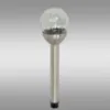 Obrazek Lampa solarna KULKA RGB 8CM CRACK EKO0614
