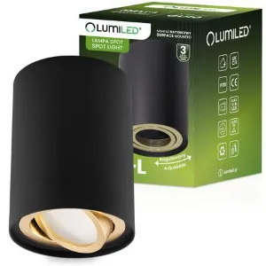 Obrazek Lampa Amat 115mm Black/Gold O K1