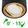Obrazek Lampa Amat 50mm Black/Gold O K1