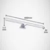 Obrazek KINKIET ROXANA LED 13W CHROME 4000K 03749 K1
