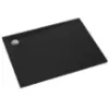 Obrazek Brodzik prostokątny AQM12469CST 90X100X3 czarny