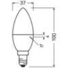Obrazek Żarówka LED Osram E14 B35 7W 4000k 2szt