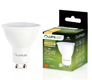 Obrazek Żarówka Lumiled LED GU10 3W 270LM 120ST. CB