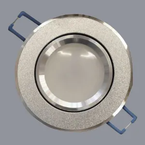 Obrazek Oczko LED srebrne piaskowane 3W1 6W 4000K