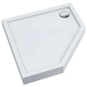 Obrazek Brodzik pięciokątny 80x80x12 Espera Plus AQM4697