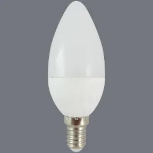 Obrazek Żarówki LED C35 6W E14 2700K (3-PACK)