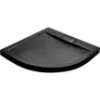 Obrazek Brodzik półokrągły Axim Ultraslim Stone Effect New 80x80 czarny