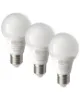 Obrazek Żarówka Led Qtec 9W A60 E27 2700K 3pack
