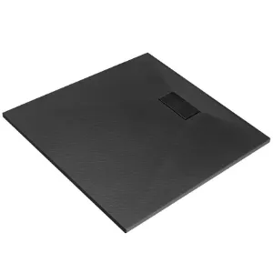 Obrazek Brodzik kwadratowy Vexo 90x90 czarny