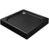 Obrazek Brodzik kwadratowy Oskar Stone Effect New 80x80 czarny