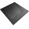 Obrazek Brodzik prostokątny Bazalt black 90x120