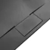 Obrazek Brodzik prostokątny Bazalt Long black 80x100