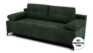 Obrazek Sofa rozkładana Imperia zielony