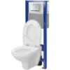 Obrazek Zestaw podtynkowy Agis II B980 przycisk chrom Enter II