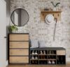 Obrazek Szafka na buty Allin antracyt/dąb artisan