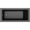Obrazek Wanna Dora 160x70 czarny mat