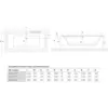 Obrazek Wanna Pryzmat Slim 160x75