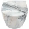 Obrazek Miska zawieszana Carlo Mini Rimless granit shiny