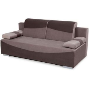 Obrazek Kanapa z funkcją spania Lora Plus brązowy