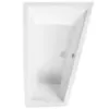 Obrazek Wanna Intima Duo Slim 180/125 P ze stelażem