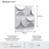 Obrazek Panel Dekoracyjny 3D Ateny
