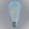 Obrazek ŻARÓWKA FL ST64 6W/660LM E27 230V 2700K CLEAR