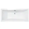 Obrazek Wanna Quadro Slim 155/70 +nogi