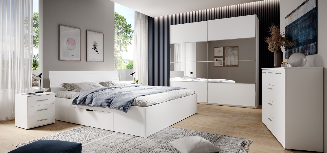 Sypialnia Beta biały