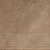 Obrazek Stopnica Prosta Mattone Sabbia Brown 30/30
