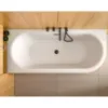 Obrazek Wanna  wolnostojąca narożna Avita A-Line 150/75 L + syfon klik-klak chrom z przelewem slim