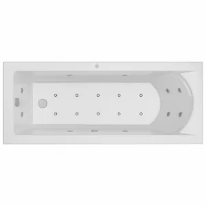 Obrazek Wanna z hydromasażem Brava 170x75 10DW + 10DP sterowanie elektroniczne