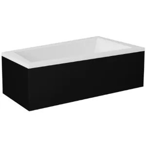 Obrazek Obudowa wanny Intima 160/90 L/P czarna