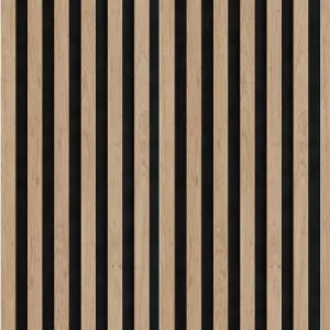 Obrazek Lamel akustyczny na filcu Dąb Saragossa 30X265